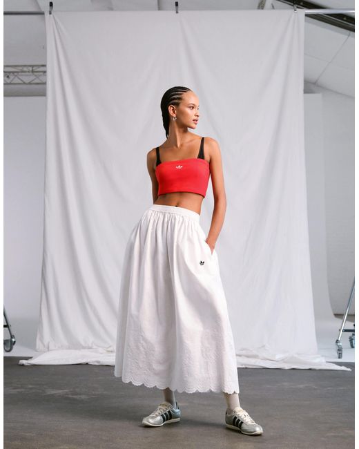 Adidas Gray Originals x asos – maxirock