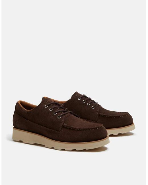 Timberland Brown Lace-Up Shoe for men