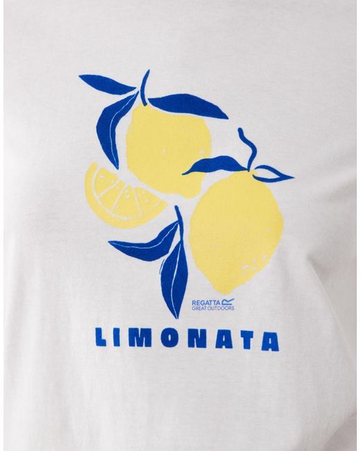 Regatta White Filandra Ix Graphic T-Shirt