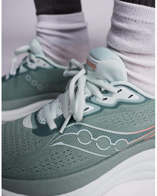 Saucony Gray Triumph 23 Running Trainers