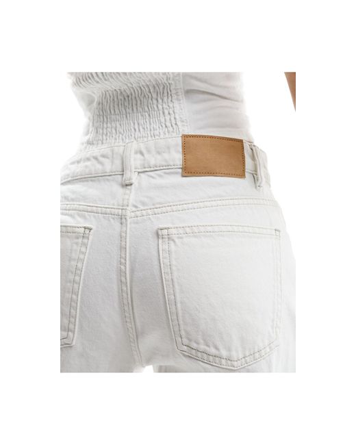 Cotton on - jeans dritti classici bianchi di Cotton On in White