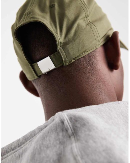 Nike White Club Cap With Metal Swoosh for men