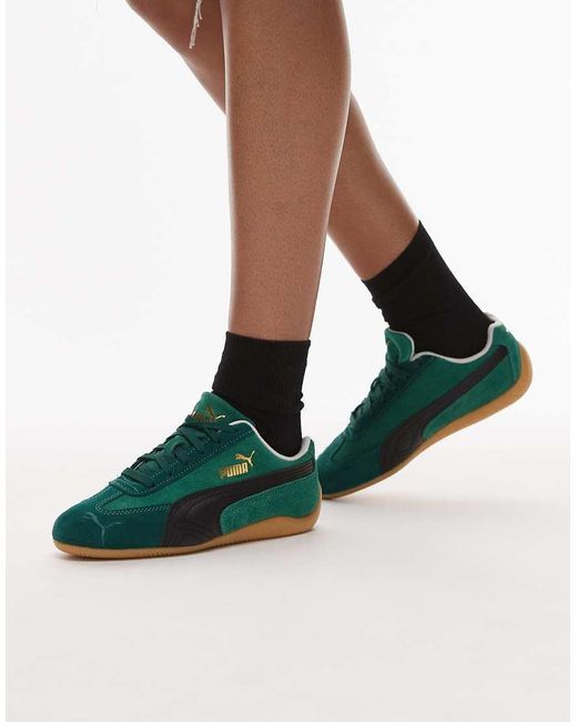 PUMA Green Speedcat Og Unisex Sneakers