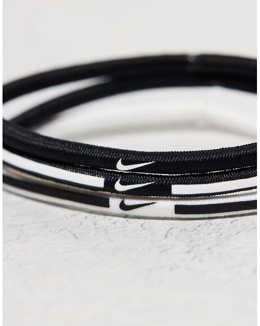 Nike Gray 8 Pack Mixed Hairbands for men