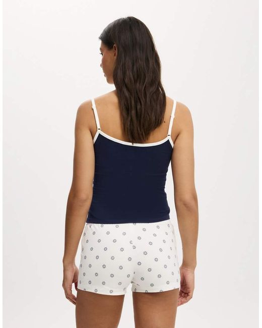 Cotton On Blue Dreamy Soft Boyshort