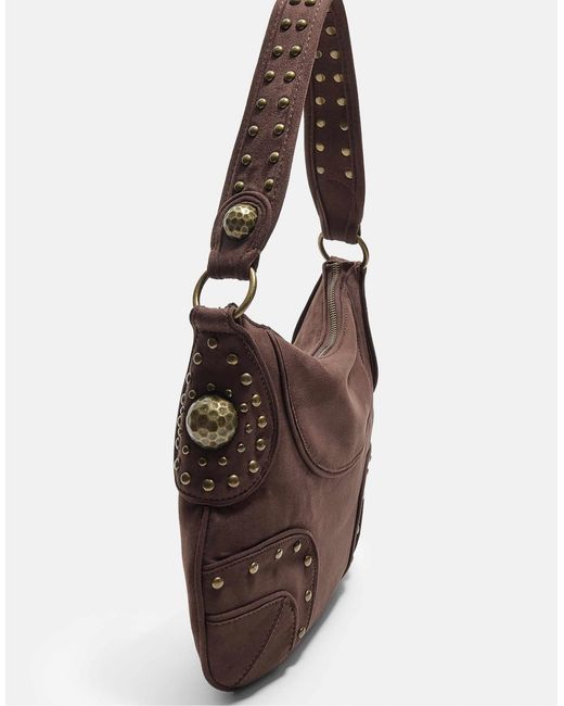 Stradivarius Brown – schultertasche