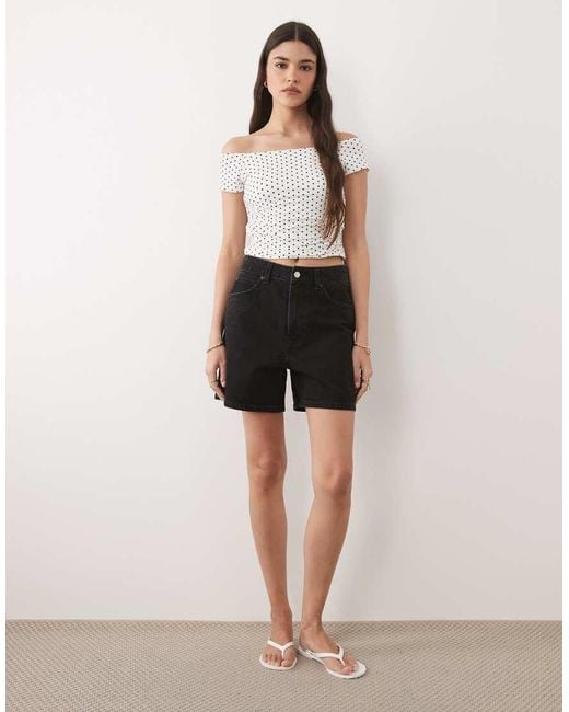 Brave Soul White Off Shoulder Top