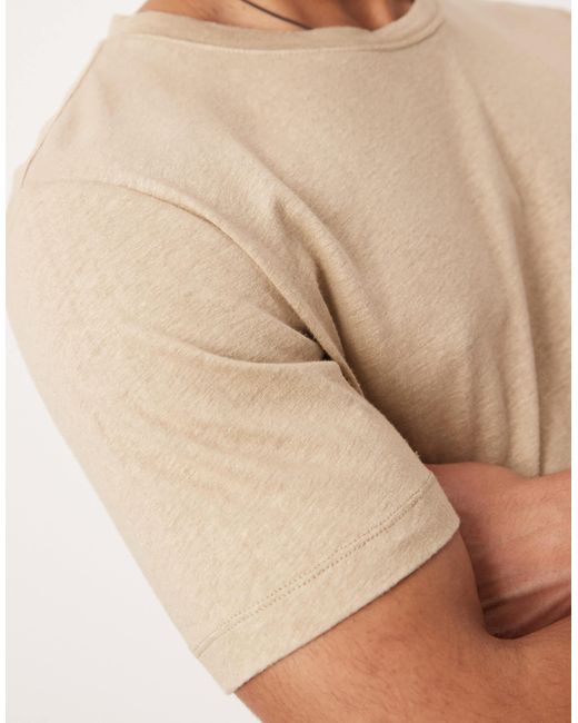 Mango Natural Lightweight T-shirt for men