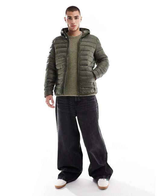 Threadbare – pufferjacke in Gray für Herren
