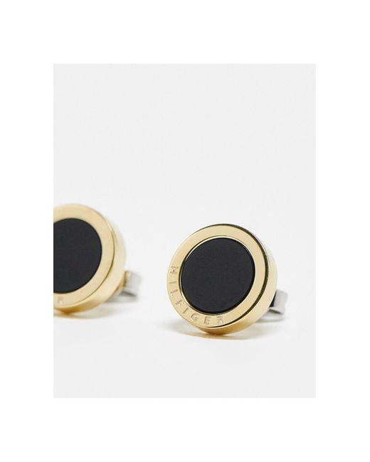 Tommy Hilfiger Plated Studs With Onyx Stone in White for Men | Lyst  Australia