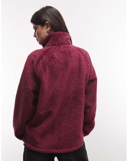 The North Face Red Osito Evolve Full Zip Jacket