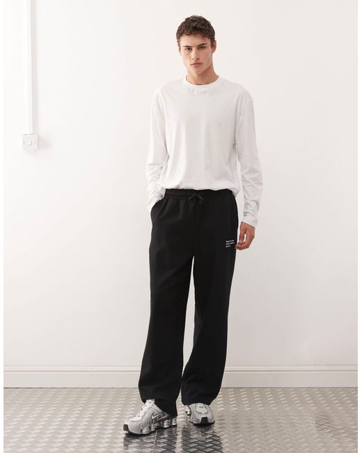 Pantalon Collusion pour homme en coloris Black