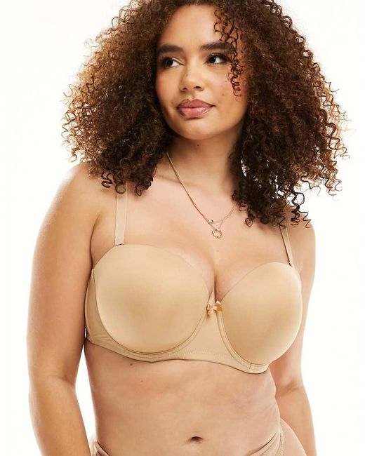 Ivory Rose Brown Ivory Rose Curve Strapless Bra
