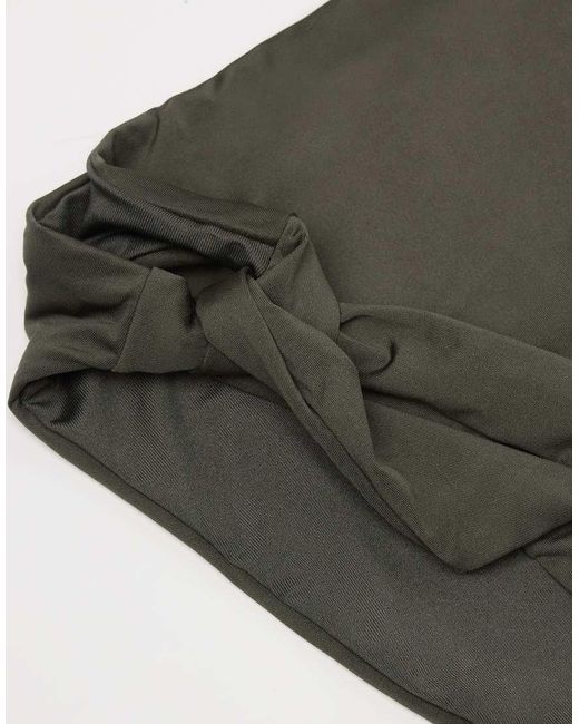 Tezenis Gray Timeless Look Tie Side Bikini Bottoms