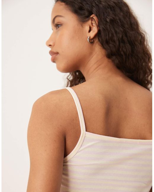 ASOS Natural Mix & Match Cami Pyjama Top