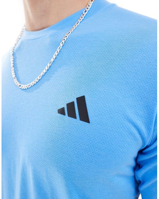 Adidas - training essentials - t-shirt di Adidas Originals in Blue da Uomo