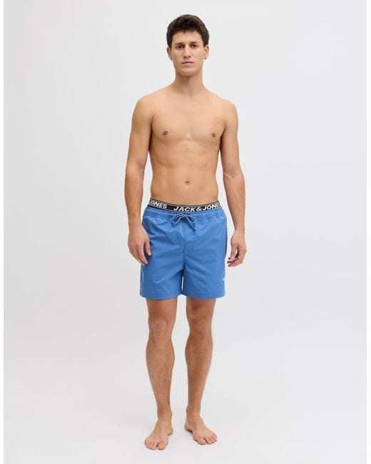 Jack & Jones Blue Swim Shorts for men