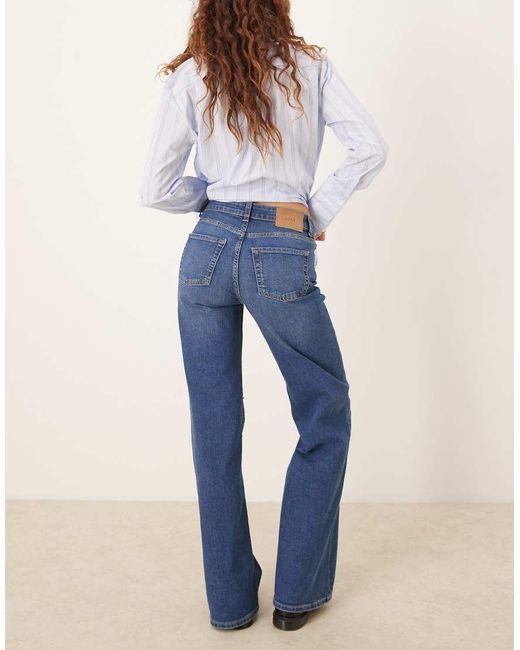 JJXX Blue Rome Flared Jeans