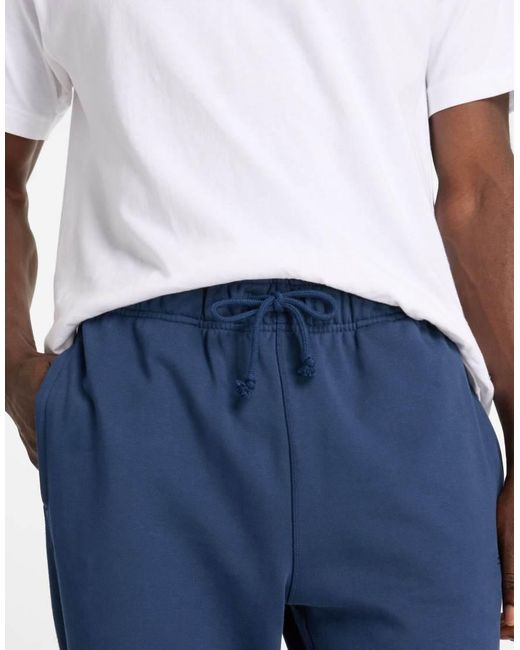 New Balance Blue Athletics French Terry Jogger for men