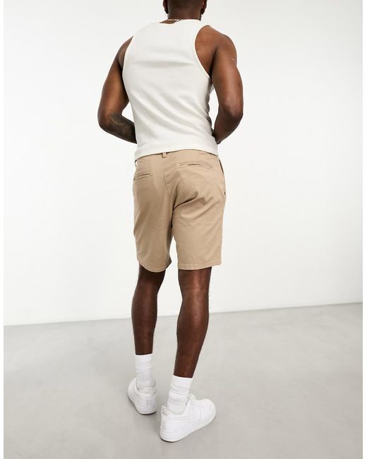Only & Sons Natural Slim Fit Chino Short for men