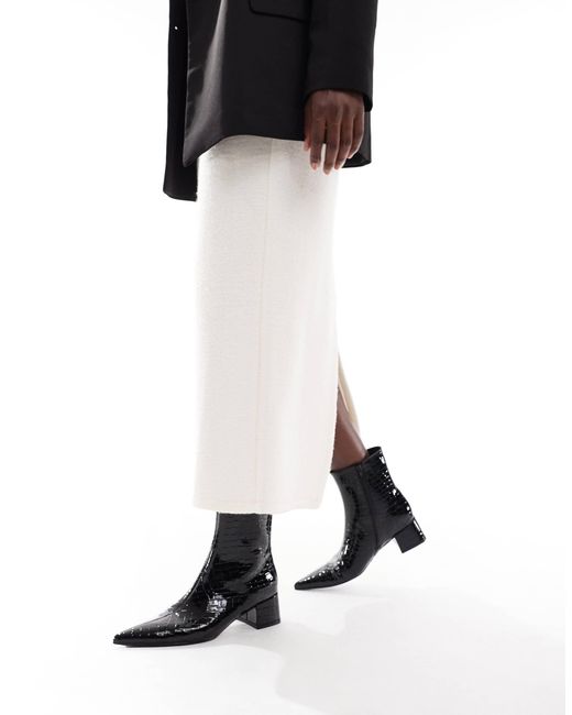 Schuh White – absatzstiefel
