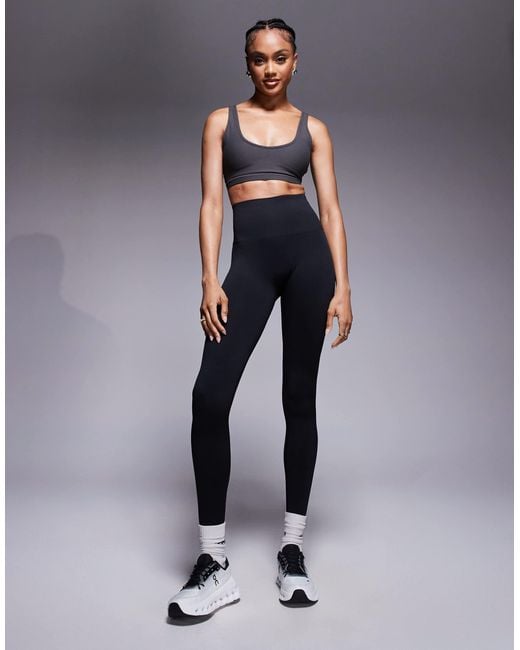 4505 Blue Tall Smooth Seamless High Waist Gym legging