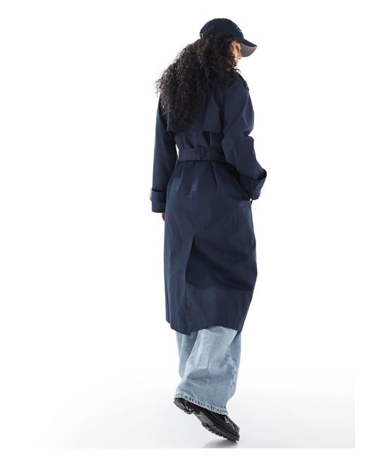 Trench-coat long ASOS en coloris Blue
