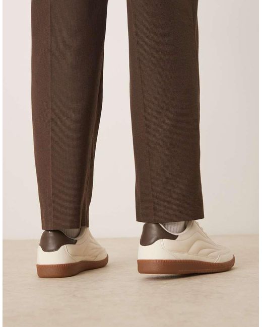 ASOS Brown Lace Up Trainers for men