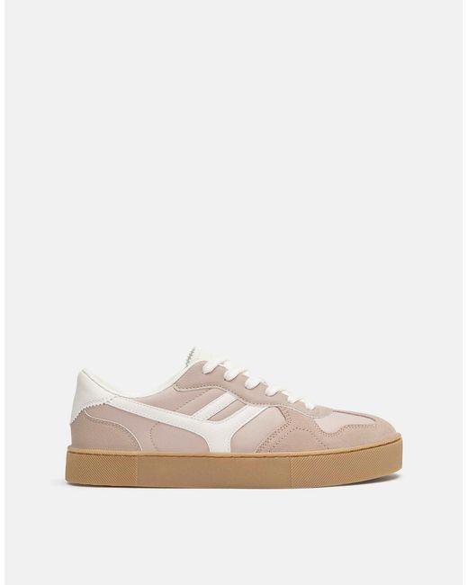 Pull&Bear White – retro-sneaker