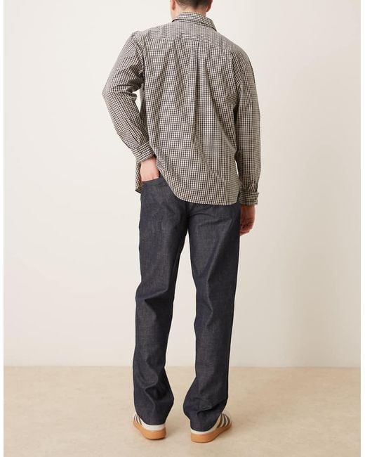 ASOS Gray Co-ord Lightweight Denim Jeans for men