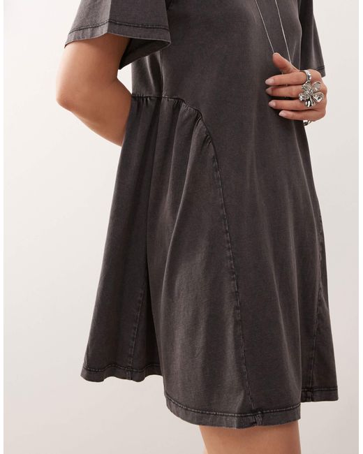 Noisy May Black – minikleid aus jersey