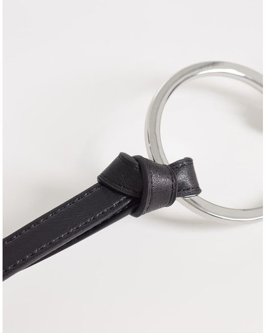 Mango Gray Super Slim Belt