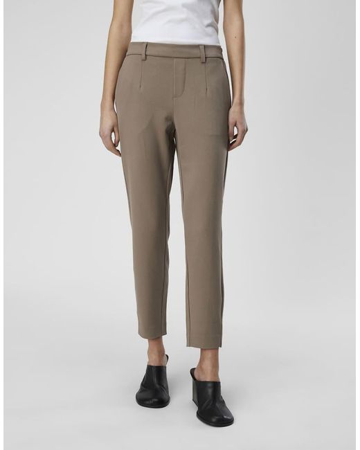 Pantalones Beis De -Neutro Object de color White