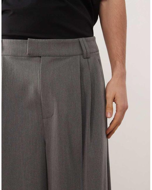 Collusion Black Unisex Wide Leg Trouser Co-ord