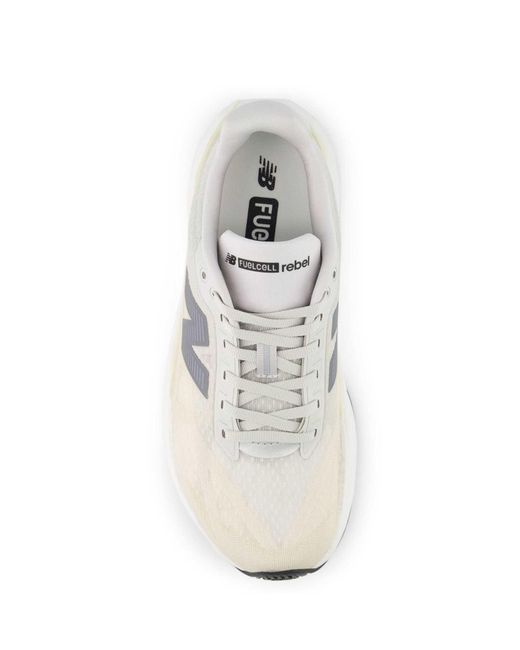 New Balance White – fuelcell rebel v5 – sneaker