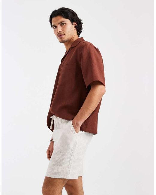JJ Rebel Textured Shorts for men