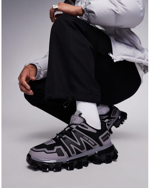 Prive - baskets Steve Madden pour homme en coloris Black
