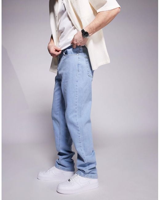 Sixth June Blue Straight Leg Jean for men