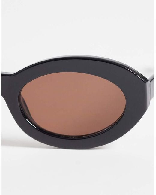 ONLY Natural Oval Sunglasses