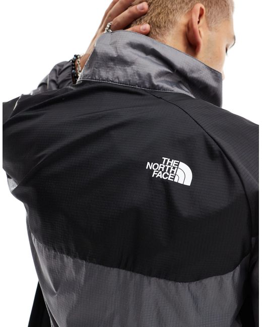 The North Face Black Nse Windshell Zip Tracktop for men