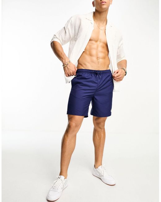 Fred Perry Classic Swimshort in Blue for Men Lyst