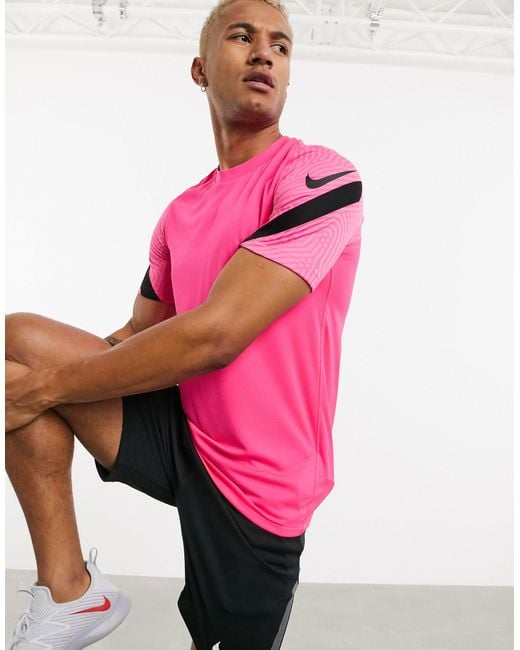 Nike Football Pink Strike T-shirt for men