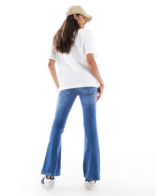 ONLY Blue Flare Jeans