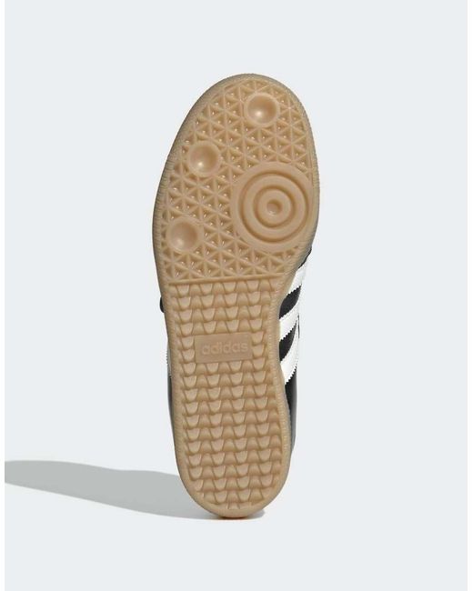 Adidas Originals Blue Samba Mary Jane Flats