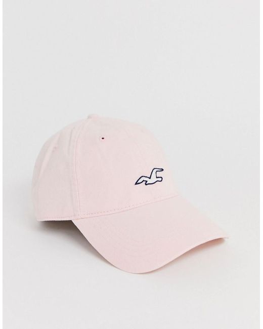Hollister Cotton Icon Logo Dad Baseball 