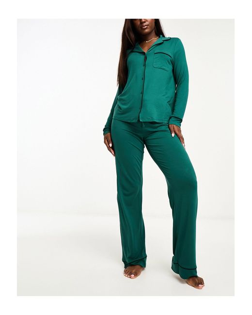 Pijama ASOS de color Green