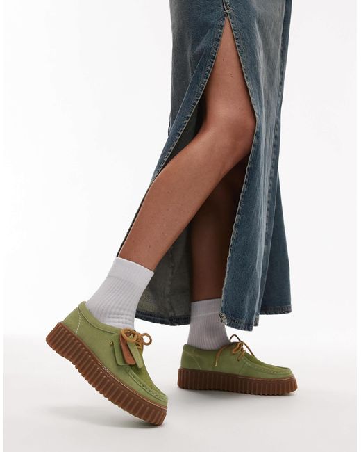 Clarks Green – torhill bee – schuhe aus wildleder