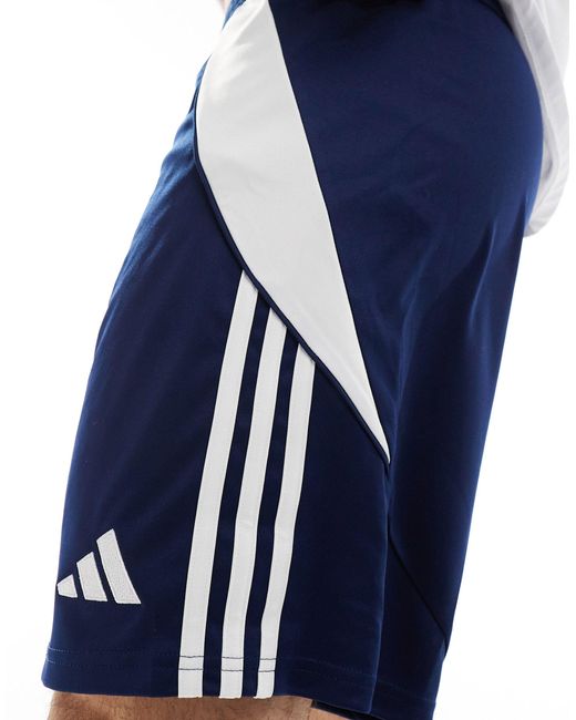 Adidas football - tiro 24 - pantaloncini di Adidas Originals in Blue da Uomo