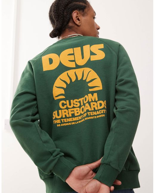 Melodies - sweat-shirt à motif Deus Ex Machina pour homme en coloris Green