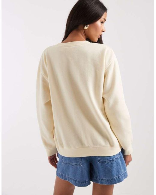 Levi's White Sweatshirt With Graphic Print